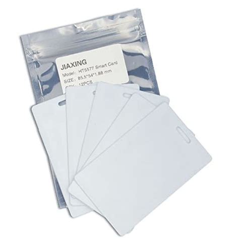 thick rfid card|12 PCS T5577 Thick Smart Cards, Contactless 125khz RFID .